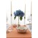 Porcelain salad Magistro "Blanche. Flower ", d = 21.6 cm, white color