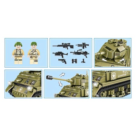 Designer "Army. Sherman M4 ", 467 details-1