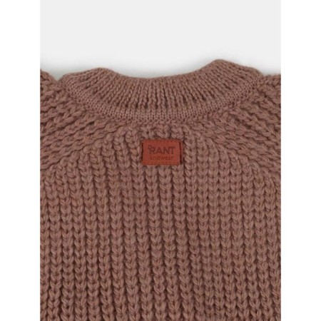 Combine Children's Knitted Rant KnitWear, height 86 cm, brown color-9