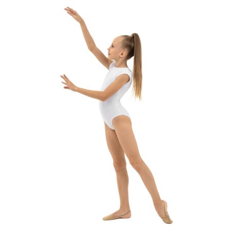 A swimsuit for gymnastics and dancing Grace Dance, p. 34, white color-6