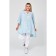 Women's tunic, size 58, white color