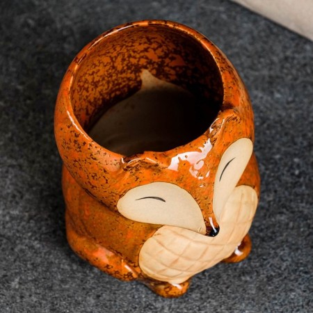 Pot "Red Lisica" 8x7.5x10cm-5
