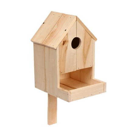 Birdland, 20 × 25 × 39 cm, with a bird feeder, Greengo-9