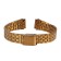 Solomon watch strap, 12 mm, metal, L-17 cm, gold