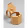Hybag box, with a window, craft, 7 x 7 x 7 cm