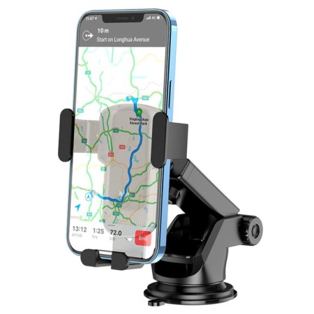 Hoco CA104 car holder, telescopic, for 4.5-7 ", gray-2