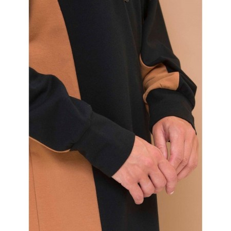 Female dress, size 46, black color-3