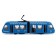 Metal tram with an accordion 19 cm, light and sound effects, inertial