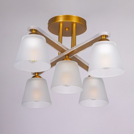 Tetro chandelier, size 37x27x52 cm, 300W 5xe27-2