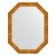 Mirror in the baguette frame, poisoned gold 59 mm, 55x70 cm