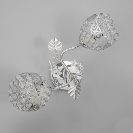 Roxanne chandelier 2he27 40W chrome 48x26x27 cm Bayerlux-4