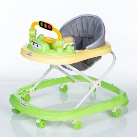 Walks Jolly Car BW140, 8 wheels, with sound effects, green color