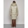Coat insulated winter female, size 56, the color is light green