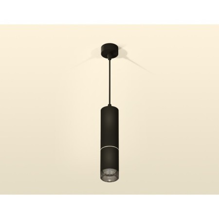 A set of suspended lamp with composite crystal Ambrella Light, Techno, XP6313010, GU5.3, color black sand-1