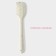 Brape of Dolyana "Granite", 21 cm, white color