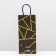 Craft package for a bottle "Geometry", 14 x 8 x 32 cm