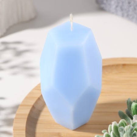 Figure candle "Multicar", 5x9 cm, pastel-blue, 5 hours