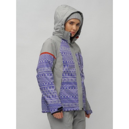 Ski suit, size 60, purple color-3