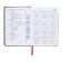 Dated diary 2024, A5, 176 sheets, Attomex.croco, Cover Artificial Leather, Lasse, Blok 70 g/m2, brown
