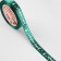 Atlase tape "Happy New Year", 15 mm, 23 ± 1 m, green color No. 56