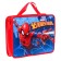 Plastic folder with A4 handles, on a zipper, 75x330x260 mm, spider-man