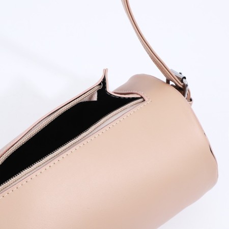 Cross-Bodi Bag on a zipper, beige color-4