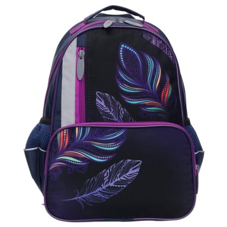 School backpack, 37 x 26 x 13 cm, ergonomic back, calligrata orth "Peryshok"-6