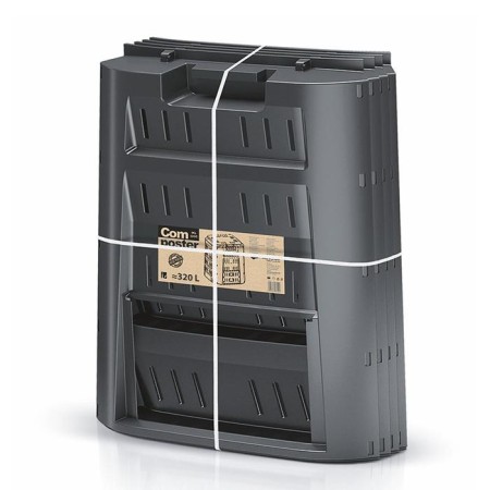 Composter ProsperPlast, 320 L, polypropylene, gray-2