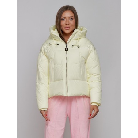 Winter jacket, size 46, light yellow color-14