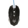 The mouse Qumo Blackout M03, game, wired, 6 buttons, backlight, 3200 dpi, USB, black