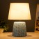 Maura table lamp E14 40W Blue 23x23x33 cm Risalux