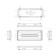 Emergency lamp LED era DPA-3, 355x136x58 mm, IP65, LED, 5W, 600LM, white color