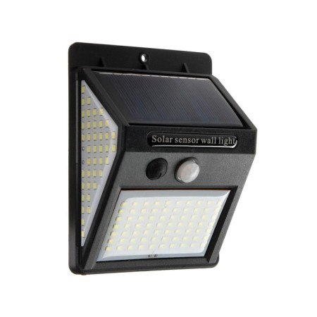 Garden lamp on a sunny battery with a motion sensor, invoice, 9.5 × 13 × 5 cm, 150 LED, white glow-4