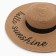Women's hat, beige color, size 56