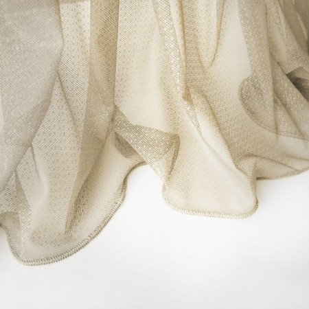 Tulle "Story", size 500x270 cm, beige color-2