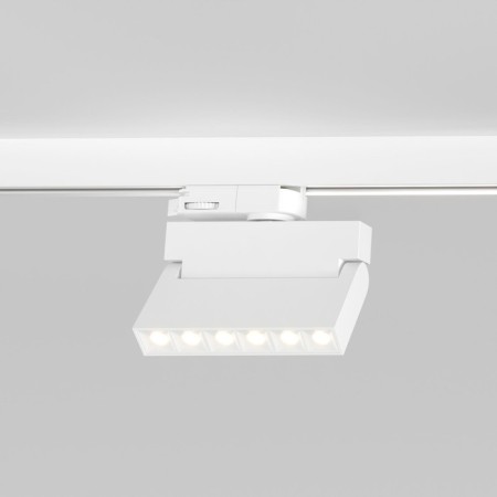Trick lamp three -phase Elektrostandard, Garda, 115x32x143 mm, 10W, LED, 750LM, 4200K, white color