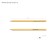 Pencil Chernographic Erichkrause Amber 100, HB, Grifel D = 2.2 mm, wood, hexagonal, in a tube