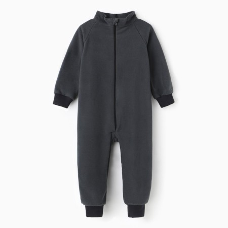 Combineson children, dark gray color, height 98-104 cm