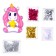 Set for creativity: Figure applications and applique sequins "Unicorn"