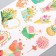 Stickers Paper "Heart" set 2 sheets 20x15 cm