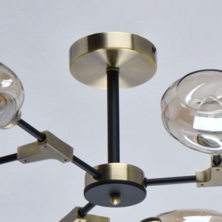 Hamburg chandelier, size 80x20x80 cm, 240W 6xe14 IP 20-10