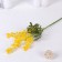 Artificial flowers "mimosa" 40 cm, yellow