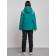 Ski costume female winter, size 42, dark green color