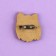 Wooden icon "Comic", anime, 2.9 x 3.3 cm