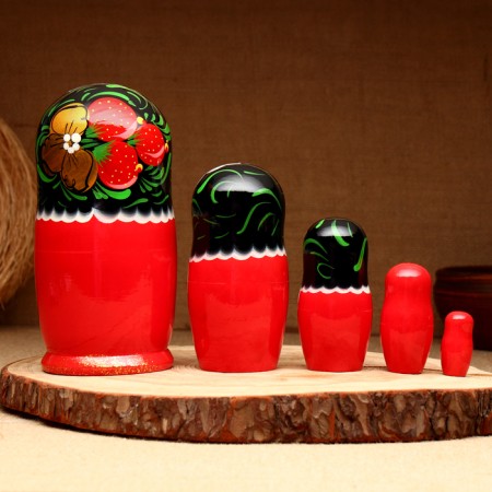 Matryoshka 5-doll "Maryana", 17-18 cm-1