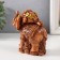 NECK Polystone "Toad on an elephant with coins" 12x6.8x11.2 cm