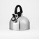 A kettle with a stainless steel whistle “Black Night”, 2 l, chrome -colored color