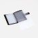 Male purse on the button, 3 in 1, for auto documents, passports, cards, bills, brown color