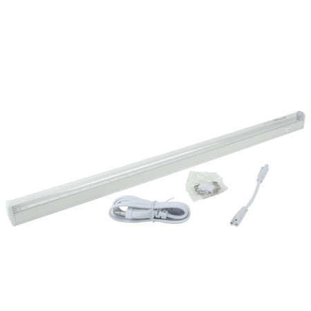 Lamp for plants LED linear, 560 mm Uniel, 18 W, Bio Led, IP40, white color-1