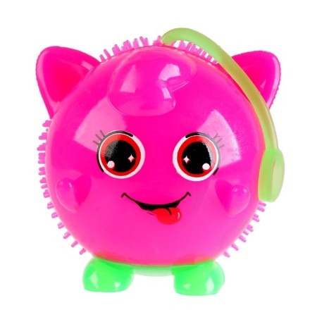 Hedgehog "cat" light with a squeam, color mix-1